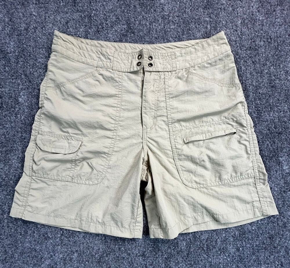 Real Work Wear Women's Nylon Hiking Cargo Shorts Size M Lightweight Utility